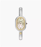 Armbanduhr Fossil Dame Sloan in Stahl ES5455